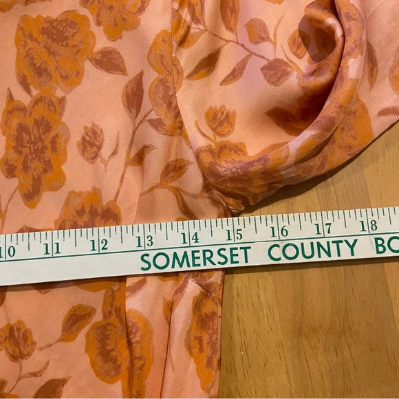 Jen's Pirate Booty Dress Womens Small Boho Chic Long Sleeve Mini Floral Festival - Picture 4 of 15